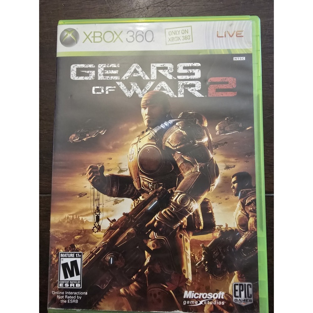 Gears of War‎ 2 - Game of the Year Edition (Microsoft Xbox 360, 2009) Complete